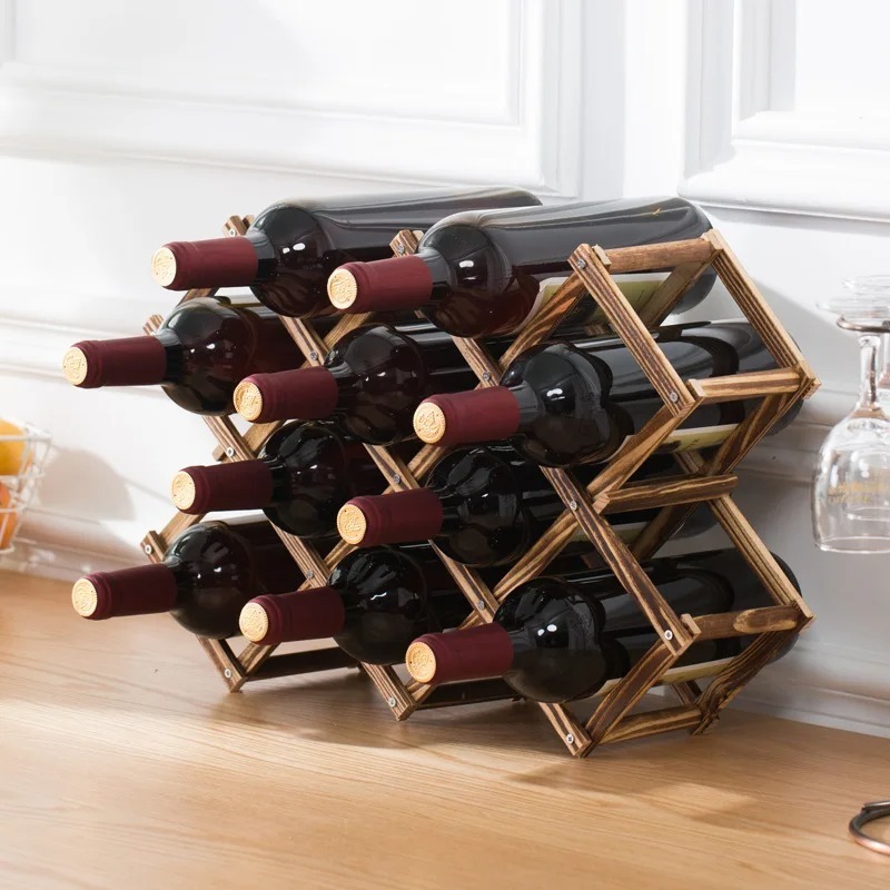 Stackable Wine Storage Shelves - đánh giá và giá Home Bar Set